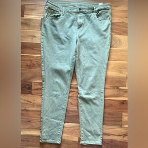 Women's Old Navy Olive Jeans